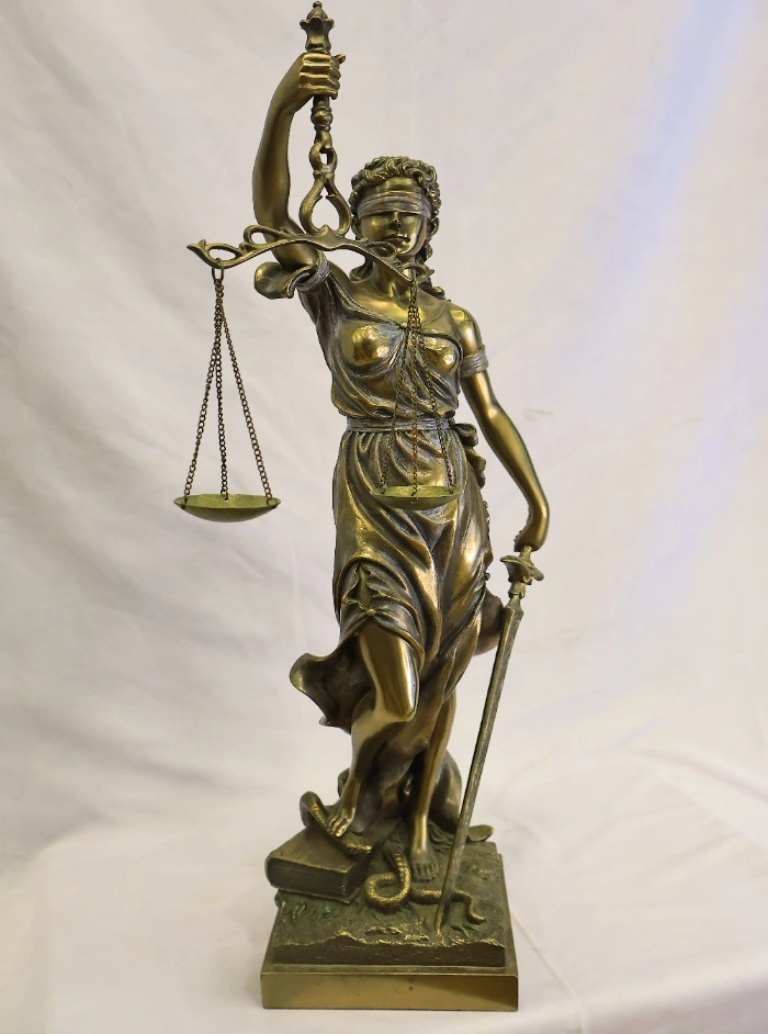 Lady Of Justice Brass_Front