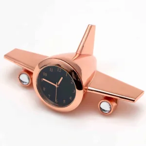 Mini Copper Airplane Clock
