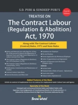 The Contract Labour Regulation And Abolition Act 1970