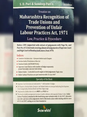The Maharashtra Recognition Of Trade Unions Prevention Of Unfair Labour Practices Act 1971