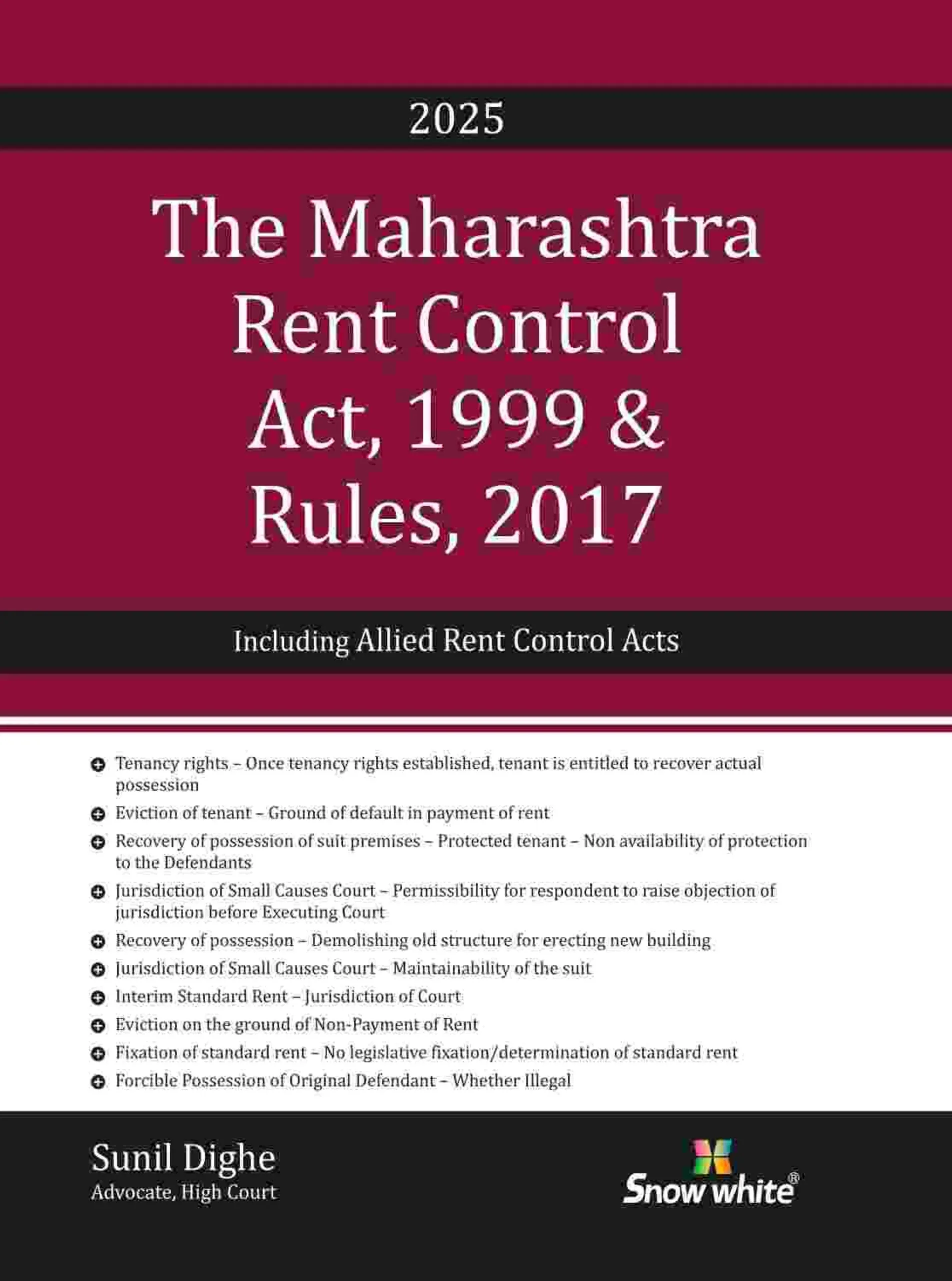 The Maharashtra Rent Control Act 1999 Rules 2017 The Maharashtra Rent Control Act 1999 Rules 2017