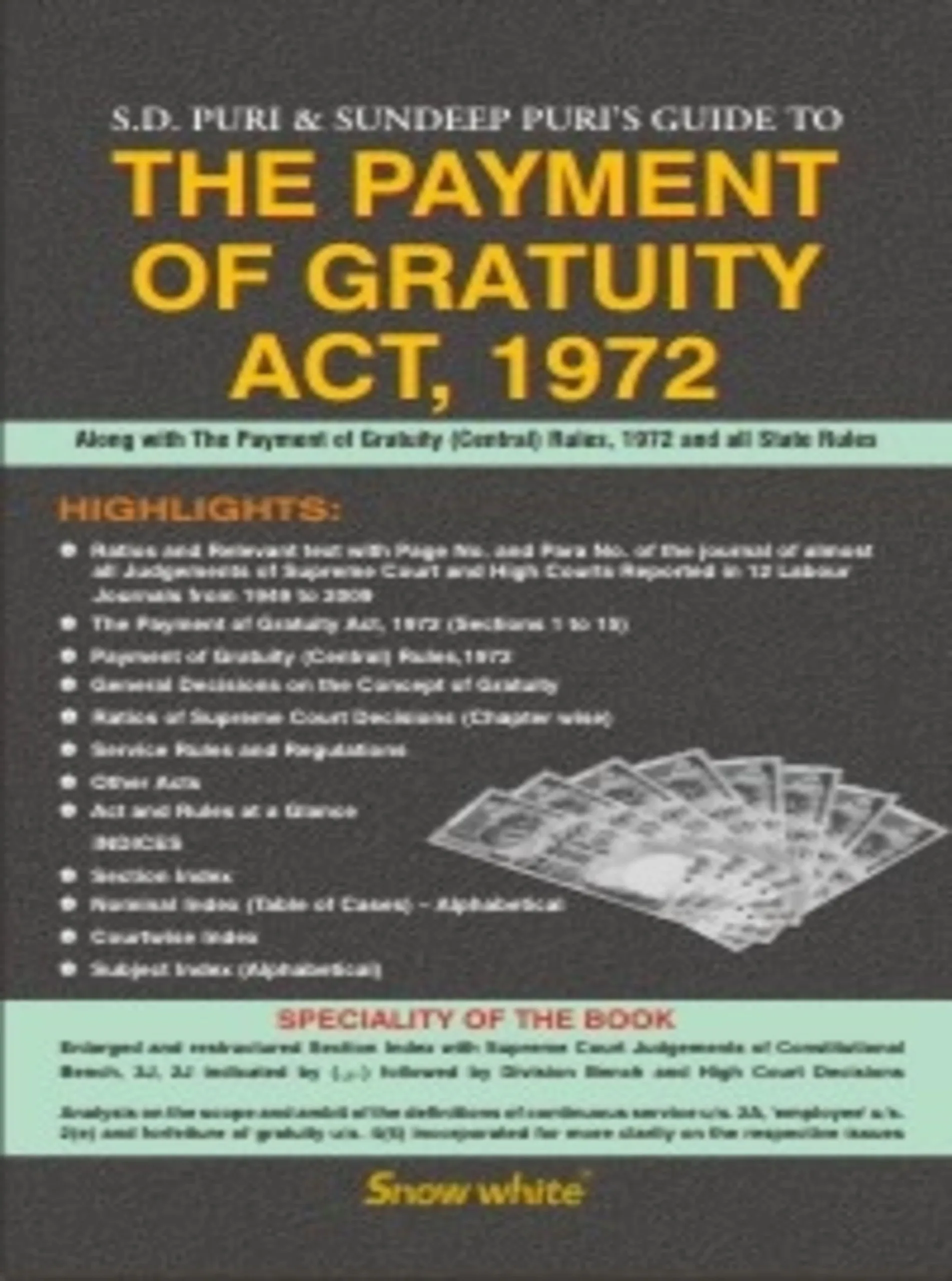 The Payment Of Gratuity Act 1972 The Payment Of Gratuity Act 1972