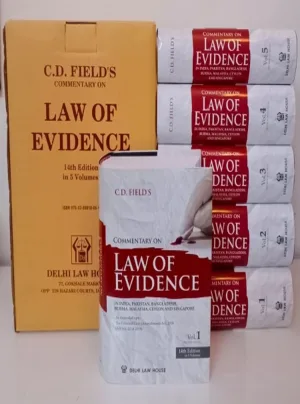 Commentary on Law of Evidence, In India, Pakistan, Bangladesh, Burma, Malaysia, Ceylon and Singapore, with Criminal Law Amendment Act, 2018 (22 of 2018) w. e. f. 21.4.2018, 14th New Edn. in 5 Volumes, Per Set New Edition 2026