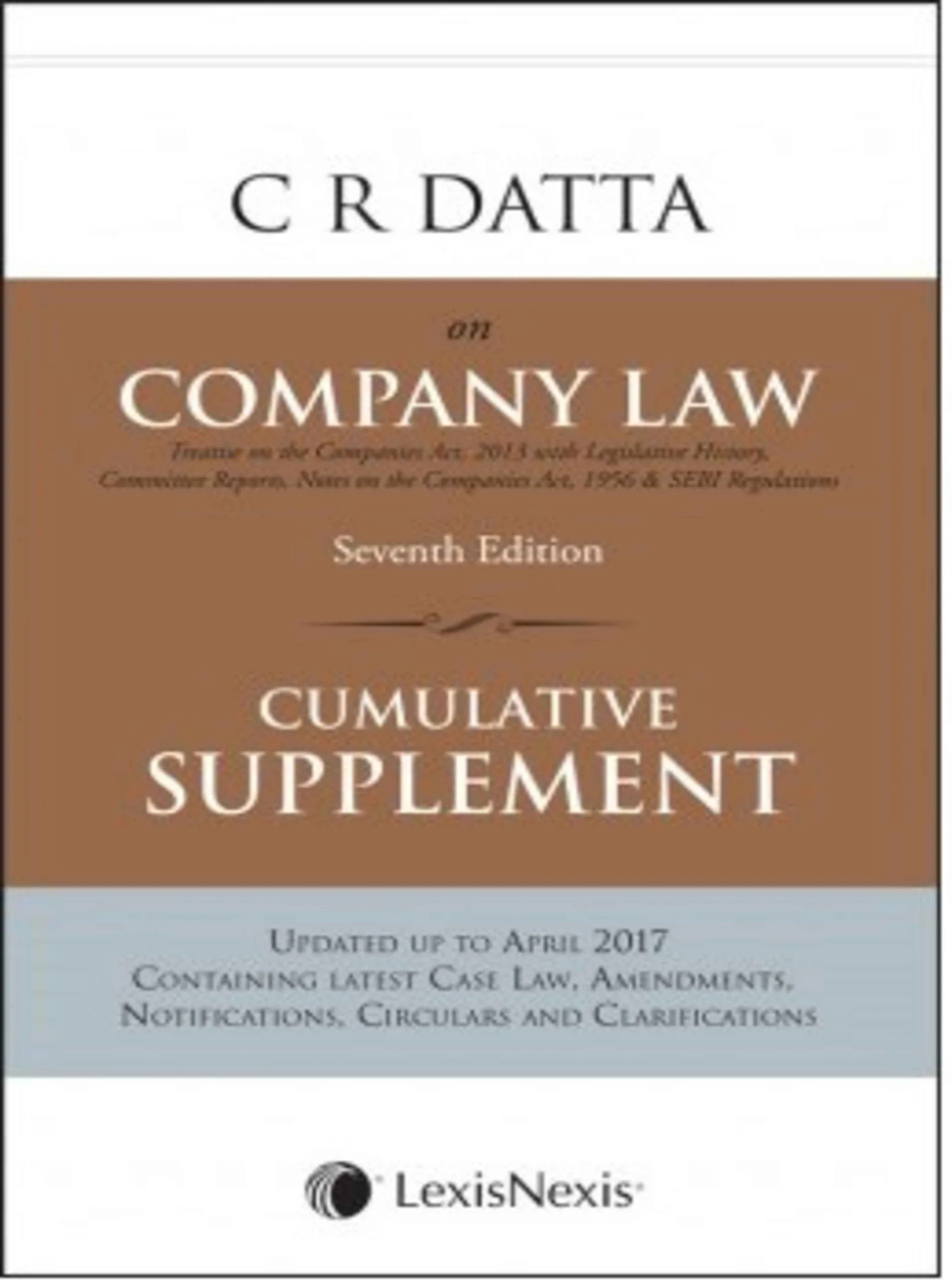 Company Law Cumulative Supplement