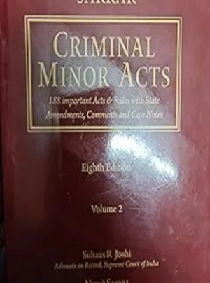 Criminal Minor Act in 2 Vol Reprint-2026