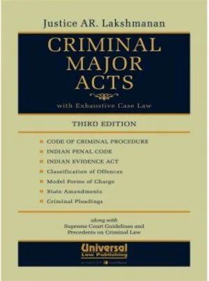 Criminal Major Acts-with Exhaustive Case Law
