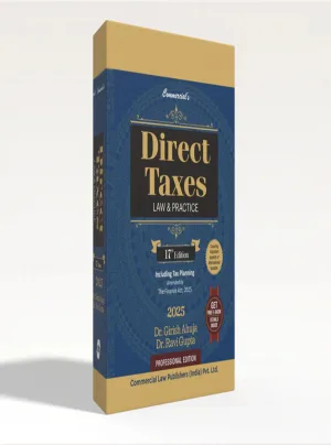 Direct Taxes Law & Practice As Amended by Finance Act, 2025