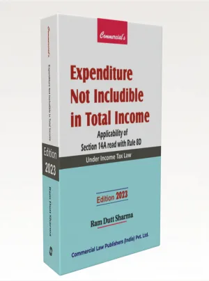 Expenditure Not Includible in Total Income