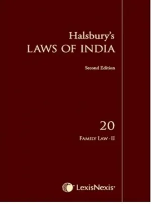 Halsbury's Laws of India-Family Law II; Vol 20