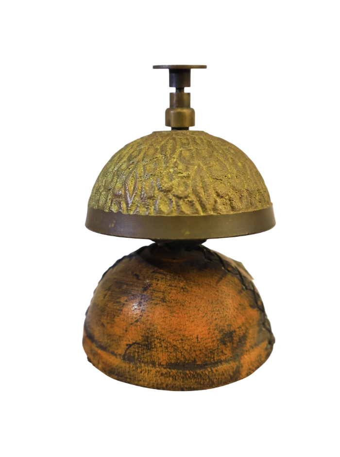 Vintage Brass Desk Bell