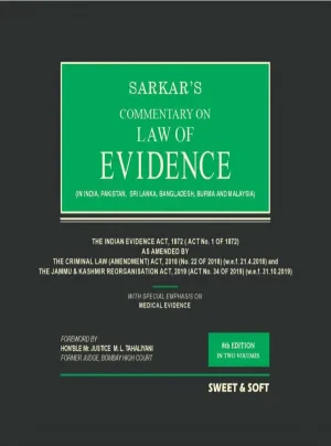 Law of Evidence (In 2 Vols) Reprint-2026