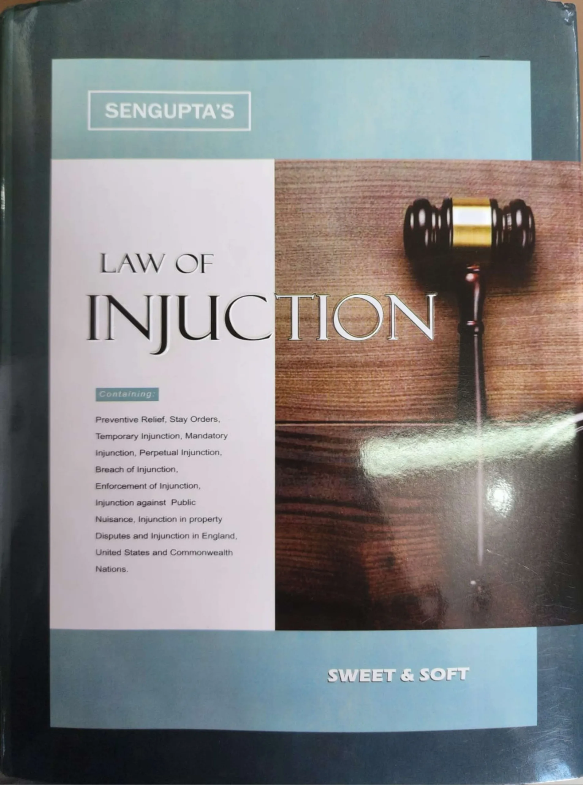 Law of Injunctions Reprint-2026