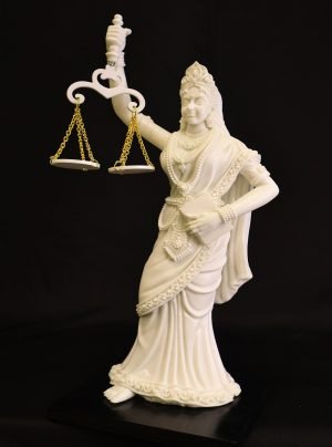Lady of Justice - White
