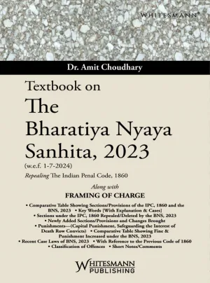 Textbook On The Bharatiya Nyaya Sanhita ,2023, Edition 2026
