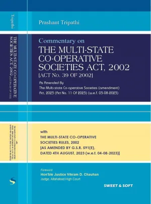 The Multistate Co-Operative Societies Act-2002 Reprint-2026