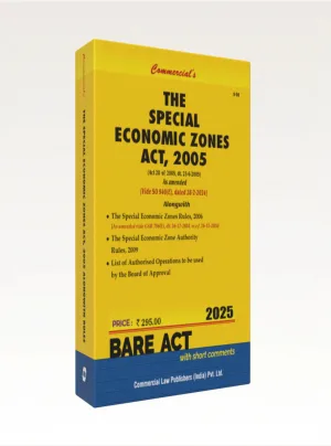 The Special Economic Zones Act, 2005