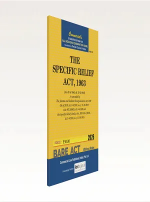 The Specific Relief Act, 1963 (AIBE)