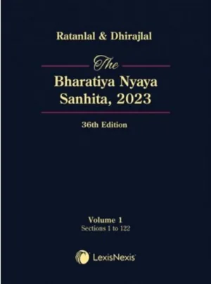 The Bharatiya Nyaya Sanhita, 2023: Ratanlal & Dhirajlal in 2 Vols.