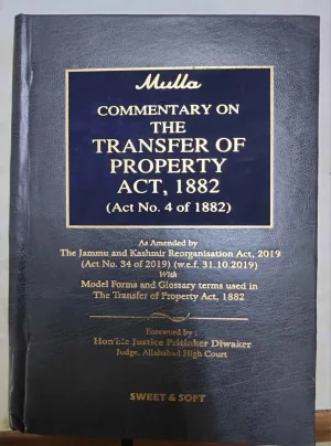 Transfer of Property Act, 1882 Reprint-2026