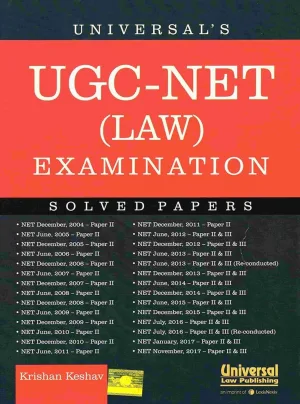 Universal's UGC-NET (Law) Examination - Solved Papers