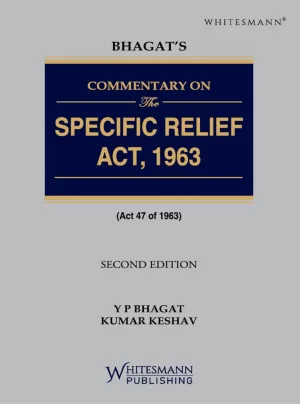 Commentary On The Specific Relief Act,1963