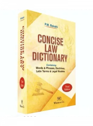 Concise Law Dictionary – P.M. Bakshi (Paperback Edition)