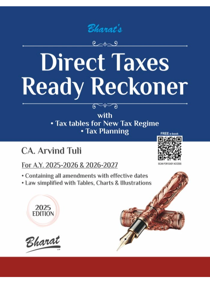Direct Taxes Ready Reckoner 2nd Edition 2025