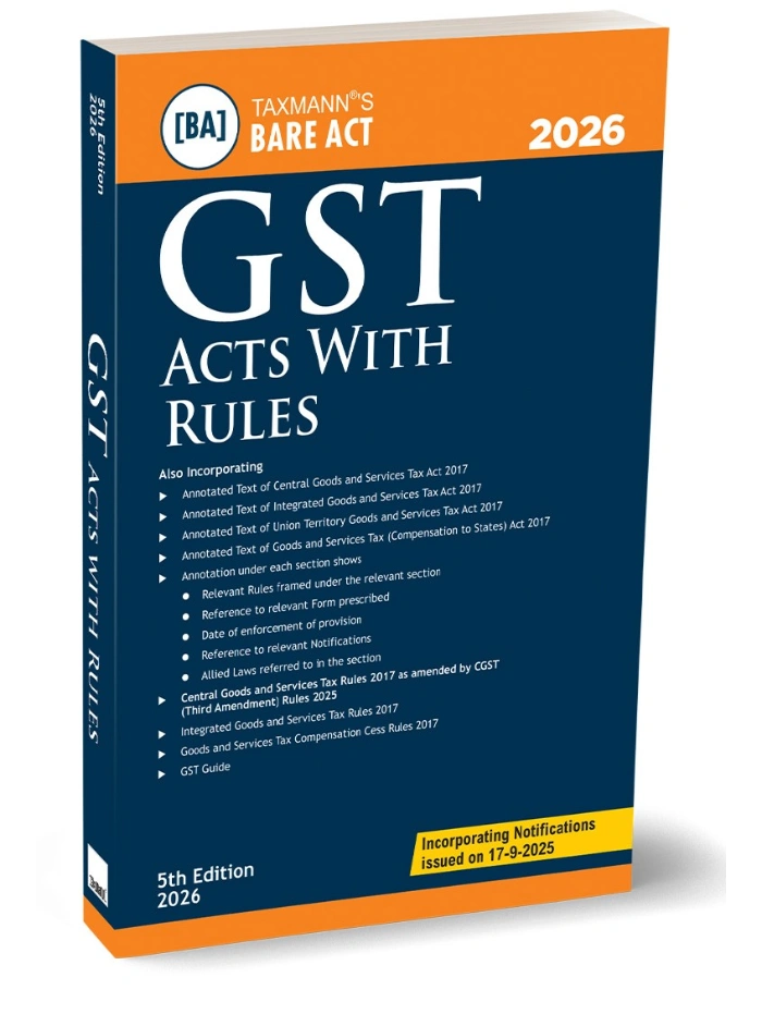 GST Acts with Rules 2026