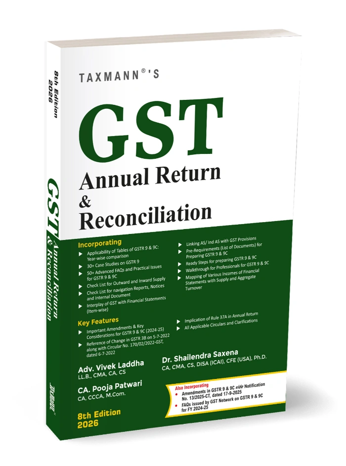 GST Annual Return & Reconciliation 8th Edition 2026