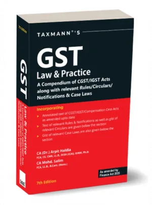 GST Law & Practice 7th Edition 2025