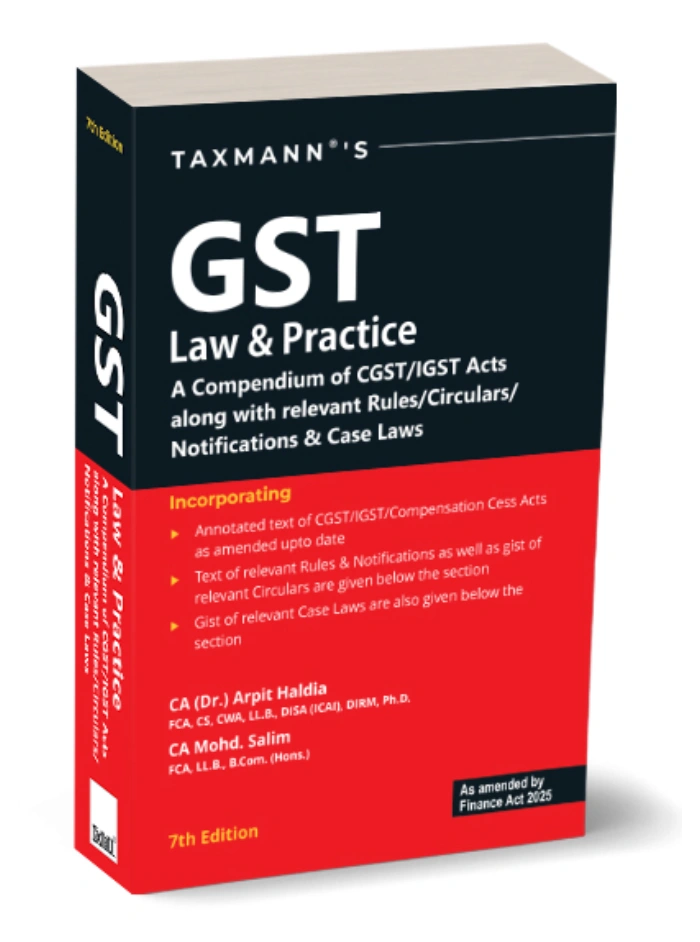 GST Law & Practice 7th Edition 2025