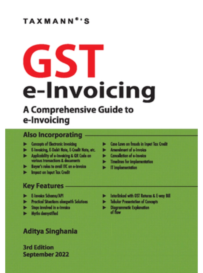 GST e-Invoicing 3rd Edition