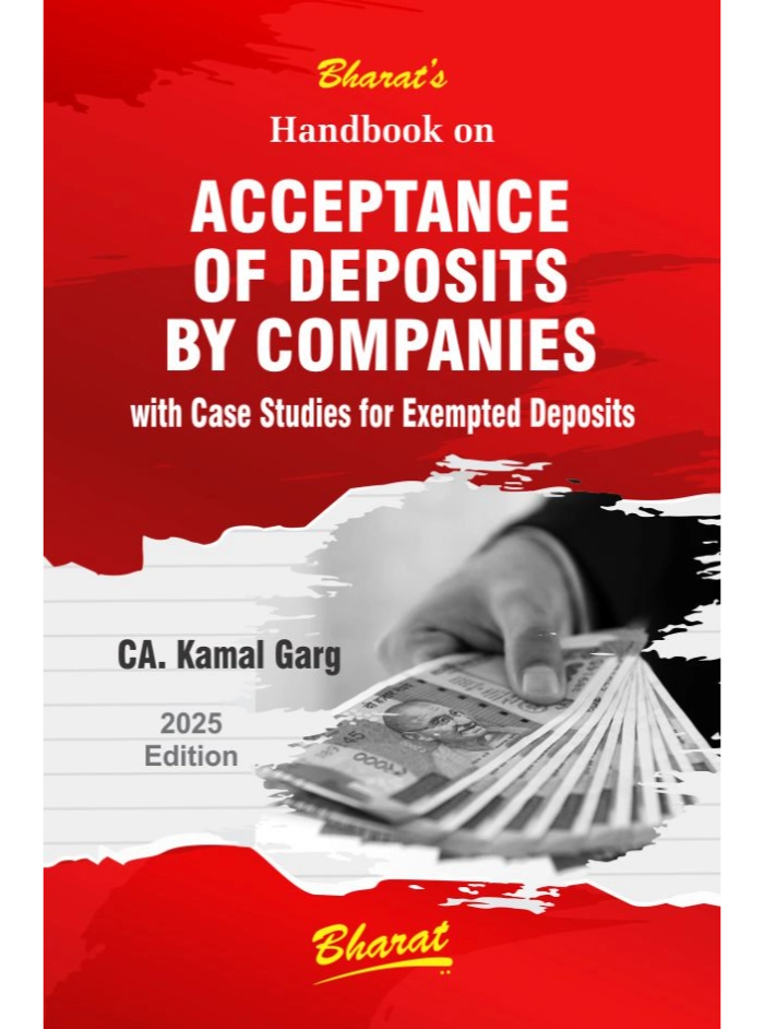 Handbook on Acceptance of Deposits by Companies 1st Edition 2025