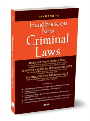 Handbook on New Criminal Laws Edition 2026