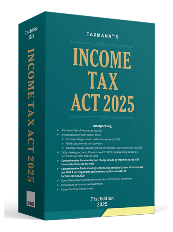 Income Tax Act 2025 71 Edition 2025