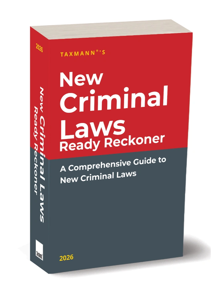 New Criminal Laws Ready Reckoner Edition 2026