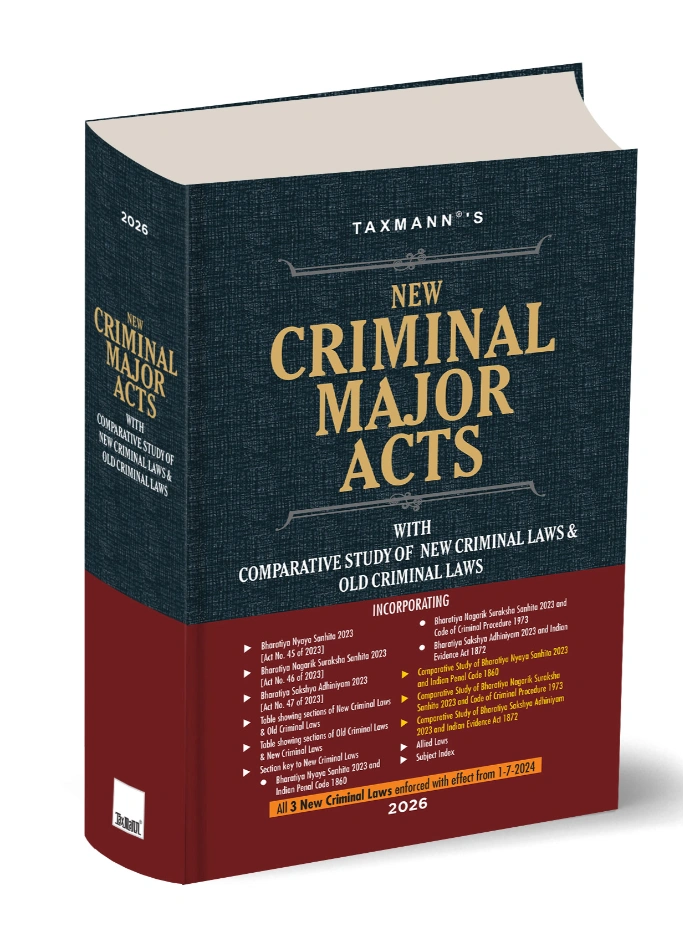 New Criminal Major Acts Edition 2026