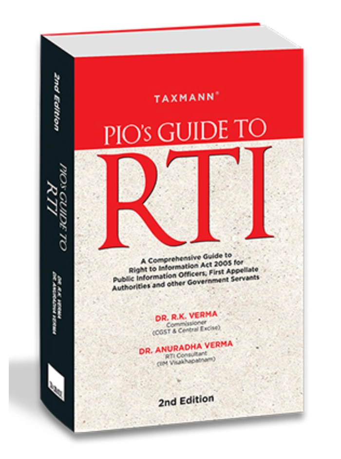 PIO's Guide to RTI