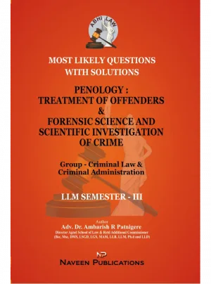 Penology, Treatment of Offenders & Forensic Science