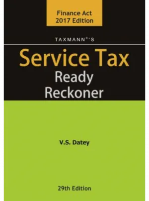 Service Tax Ready Reckoner 29th Edition