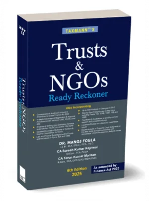 Trusts & NGOs Ready Reckoner 6th Edition 2025