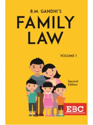 B.M. Gandhi's Family Law 2nd Edition 2019