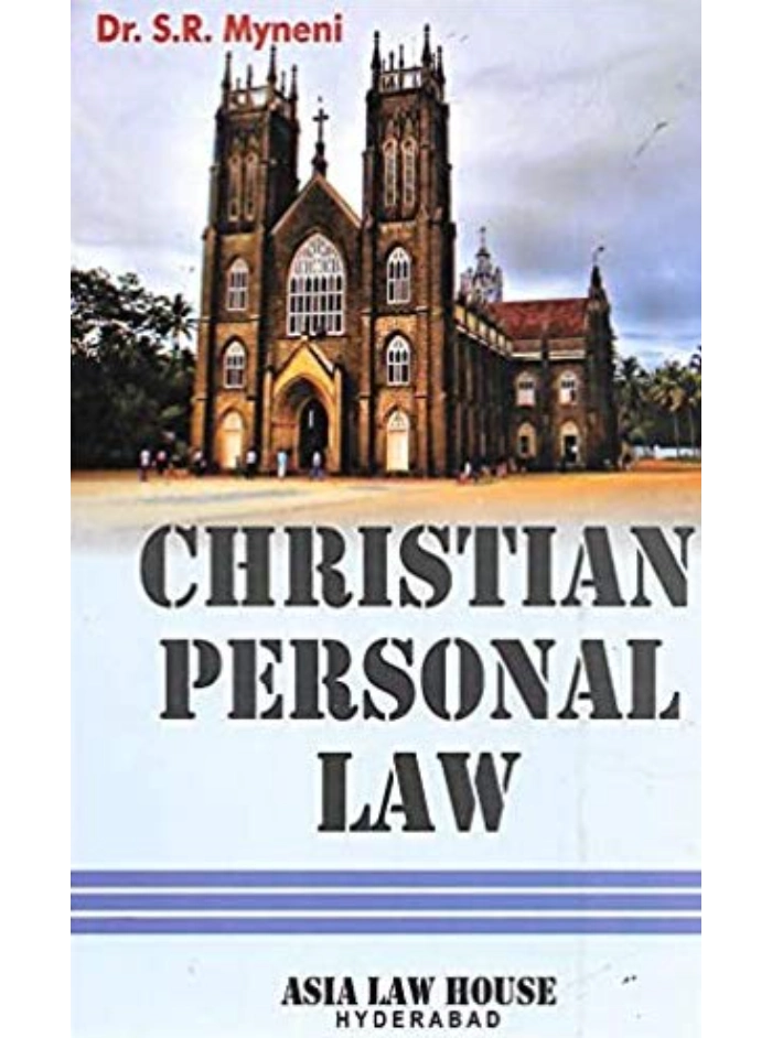 Christian Personal Law 1st Edition 2017