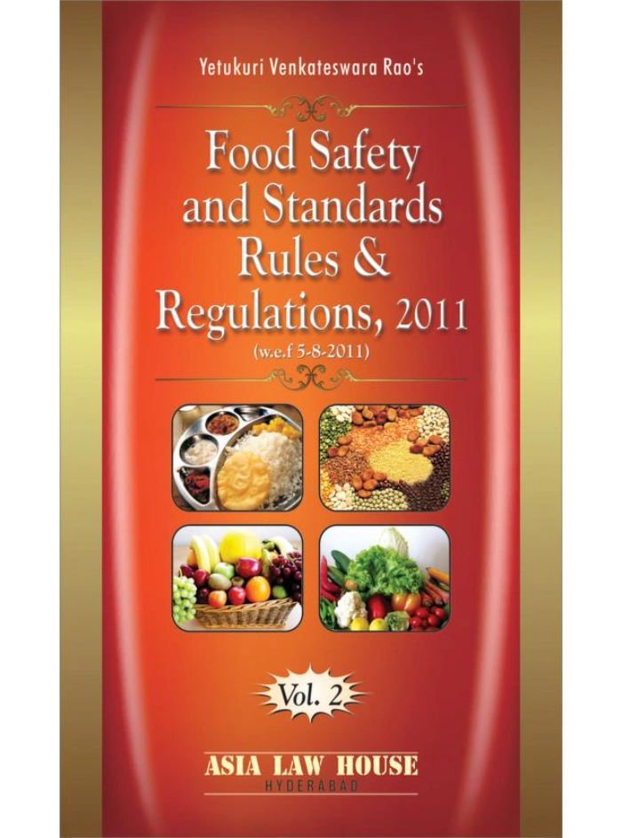 Commentary on Food Safety and Standards Act, 2006 (Set of 2 Vols.) 1st Edition 2011