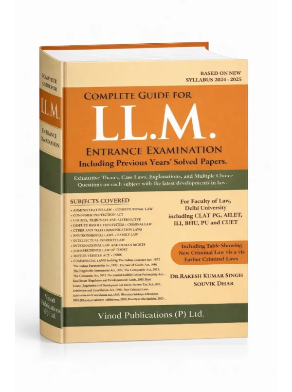 Complete Guide for LLM Entrance Examination - Naveen Publications