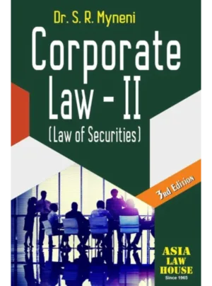 Corporate Law II (Law of Securities) 3rd Edition 2024