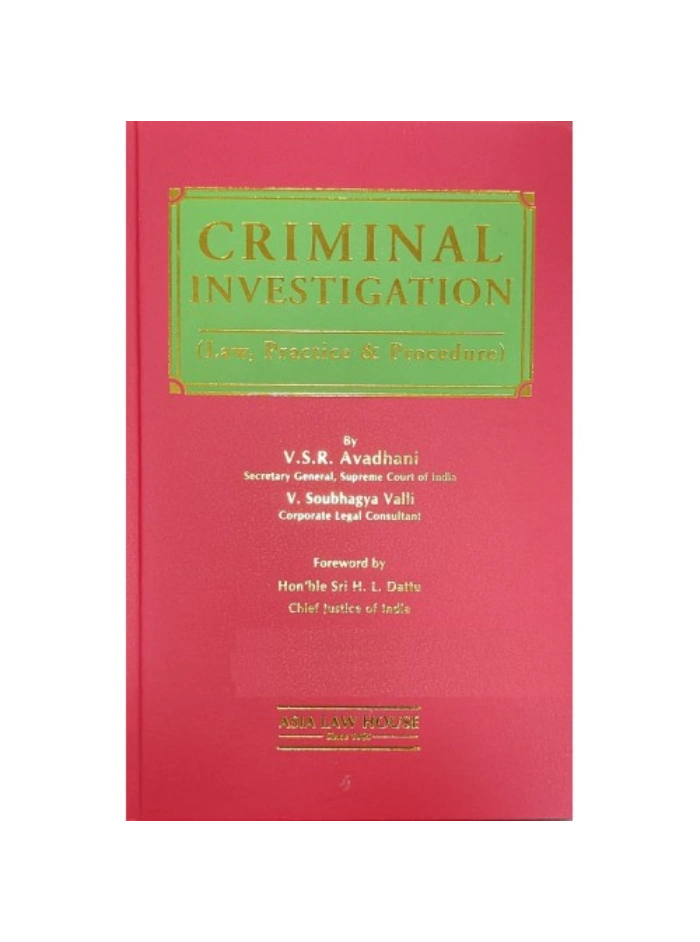 Criminal Investigation (Law, Practice & Procedure) 1st Edition 2023