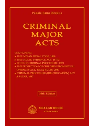 Criminal Major Acts (Coat Pocket Edition) – 35th Edition 2023