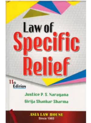 Law of Specific Relief 11th Edition 2022
