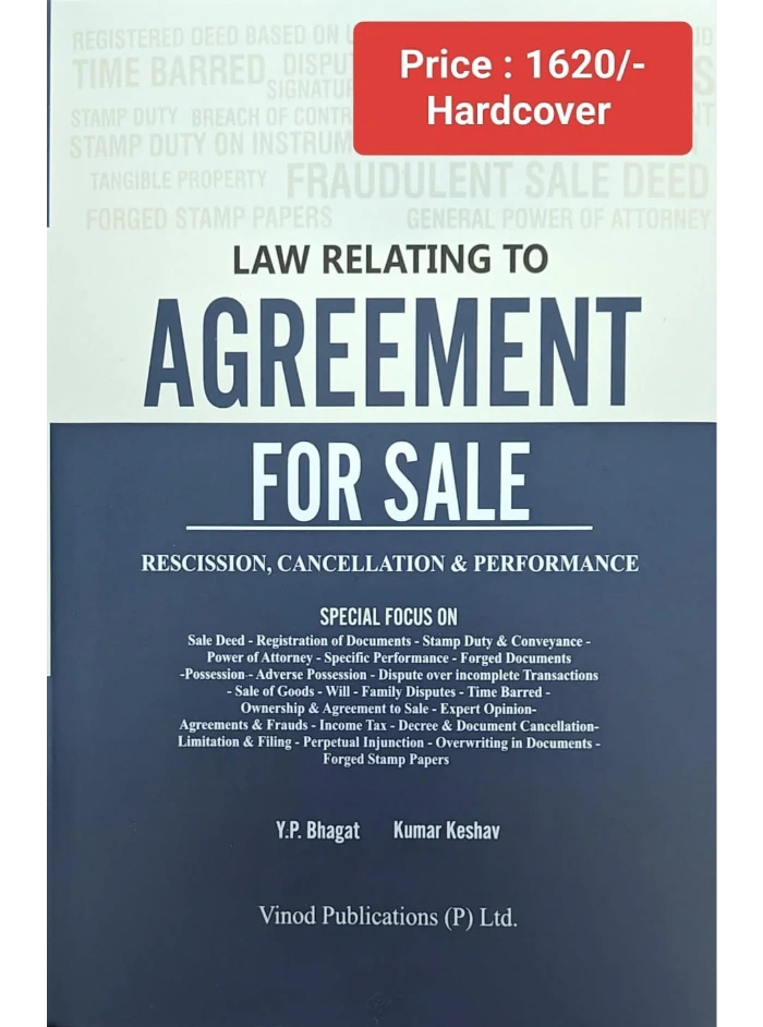 Law relating to Agreement for Sale Edition 2026